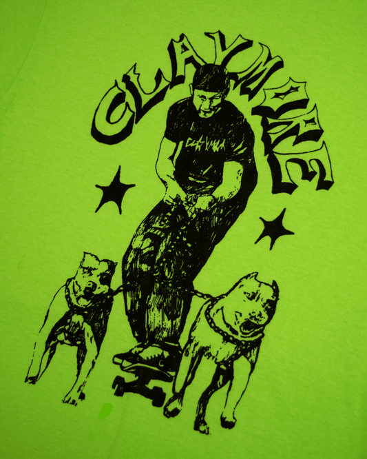 TDLUKE Dawg Tee (Neon Green)