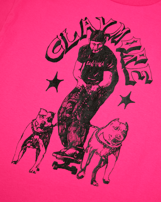 TDLUKE Dawg Tee (Pink)