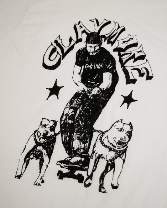 TDLUKE Dawg Tee (White)