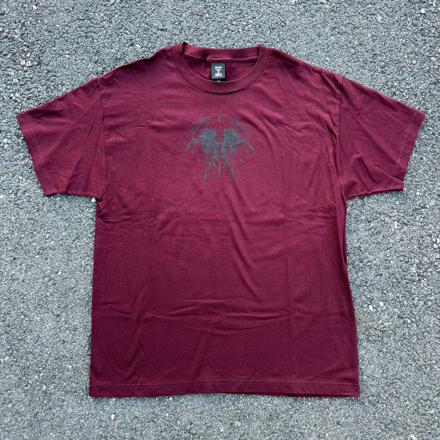 Angel of Death Tee (Maroon)