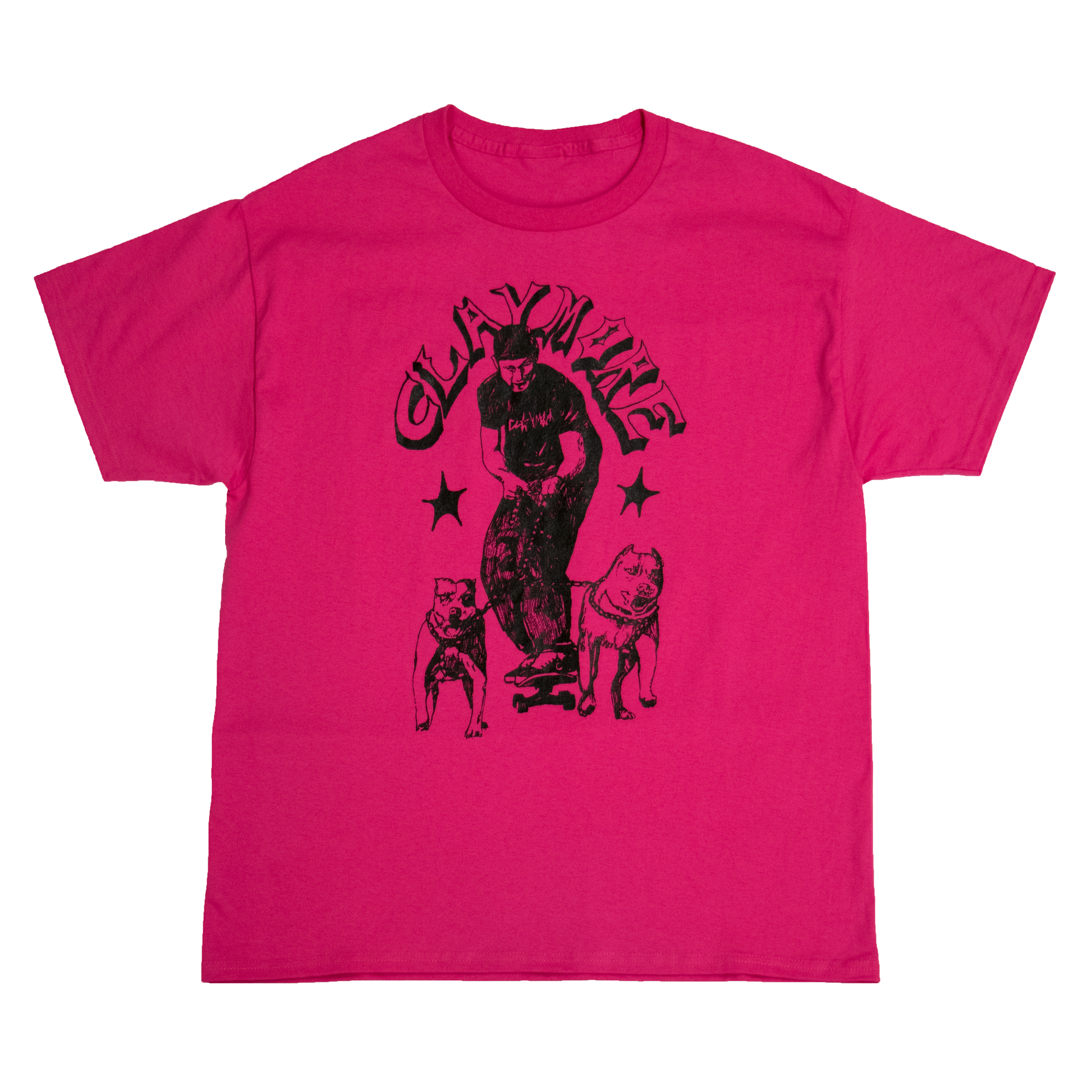 TYLER LUKE DAWG TEE (Pink) – Claymore